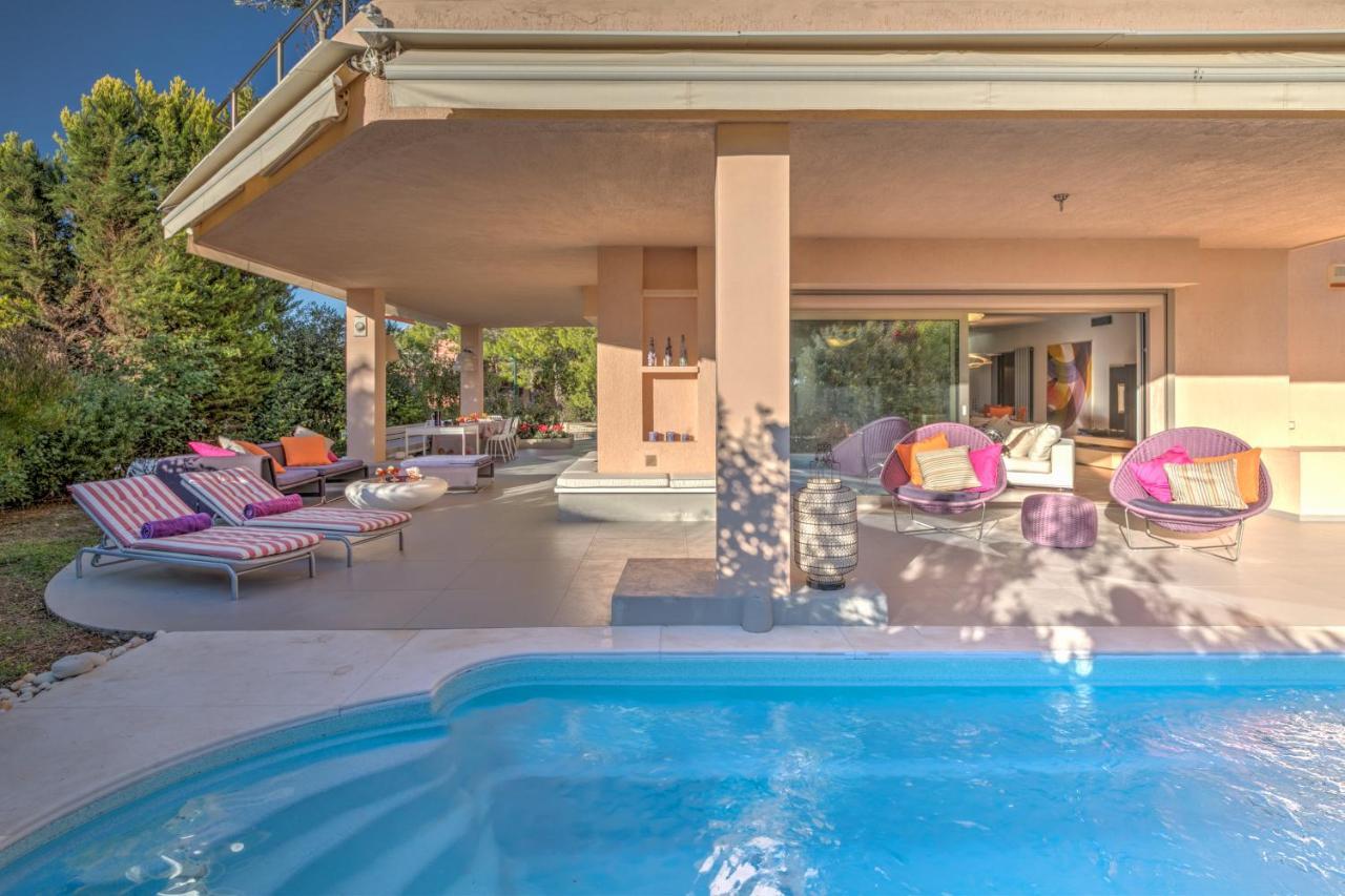 Luxurious Villa Philoxenia Лагонисси Экстерьер фото